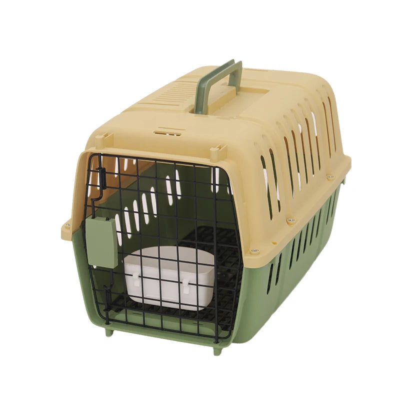 Portable Pet Travel Carrier Crate – Airline Approved, for Cats & Small Dogs, 2 Sizes