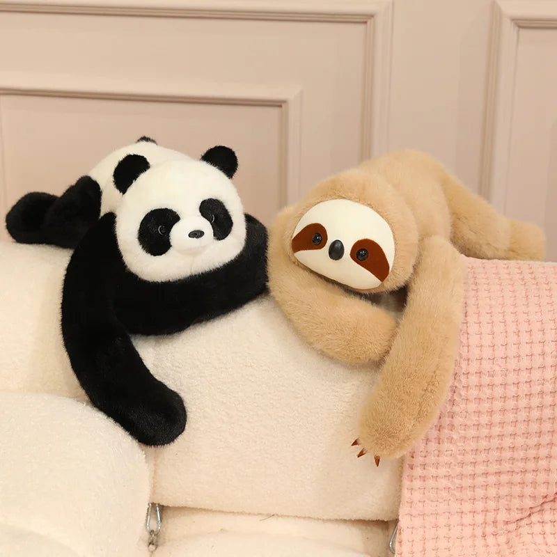 Long Arm Animal Plush Stuffed Toy | Hugging Pillow | PP Cotton | 7 Designs | 50 & 60cm