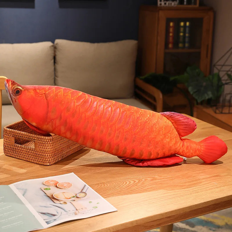 Plush Fish Cat Toy, Styles 1–14, 30–40cm | BHH Living