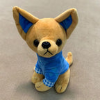 Chihuahua Puppy Plush Toy, 18cm, Four Color Options