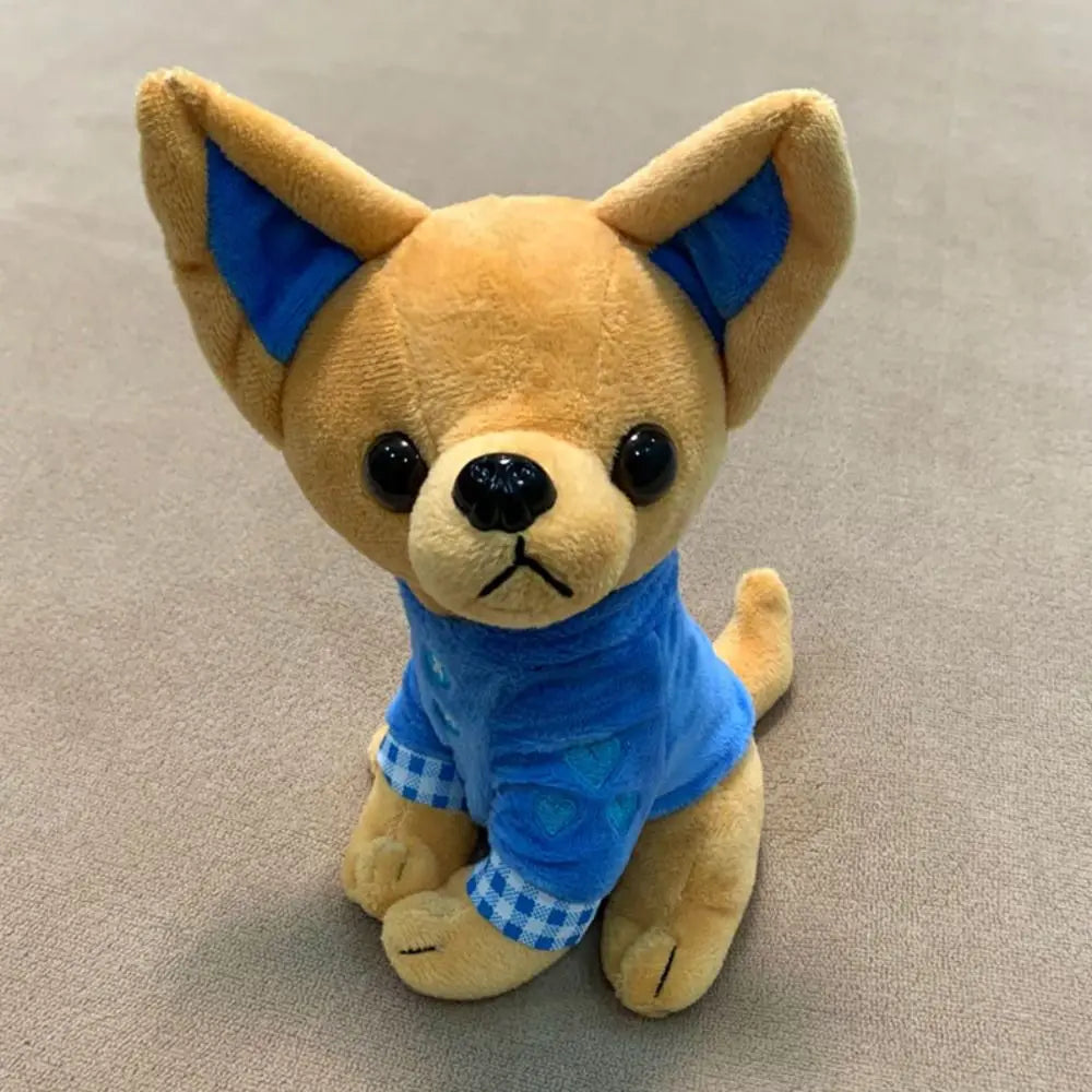 Chihuahua Puppy Plush Toy, 18cm, Four Color Options