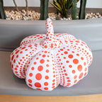 Polka Dot Pumpkin Plush Cushion Pillow | PP Cotton | 3 Colours | 3 Sizes 20–40cm