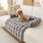 Faux Rabbit Fur Pet Mat | Coral Fleece | Washable | 75×75 cm | 5 Colours