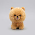 Lifelike Japanese Puppy Plush Stuffed Toy | 8 Breed-Inspired Styles | Lucky Charm Collar