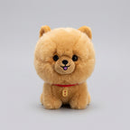 Lifelike Japanese Puppy Plush Stuffed Toy | 8 Breed-Inspired Styles | Lucky Charm Collar