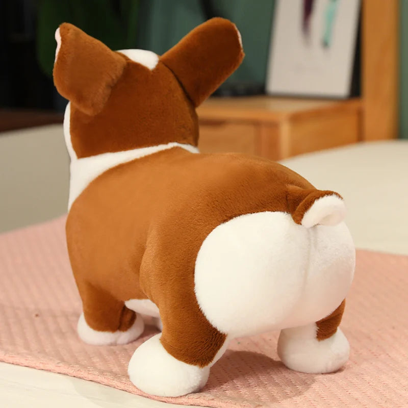 Kawaii Corgi Dog Plush Stuffed Toy | Cotton | 3 Sizes 23–45cm