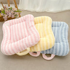 Oval Plush Pet Bed Mat | Cats & Dogs | Washable | All-Season | 4 Sizes