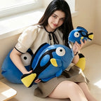 Blue Tropical Fish Plush Pillow, 21–83cm | BHH Living