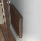 Wall-Mounted Fold-Down Shoe Bench | Solid Wood | Space-Saving | 2 Colours