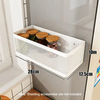 Magnetic Side Storage Rack for Refrigerator & Washing Machine – Kitchen Organizer Shelf