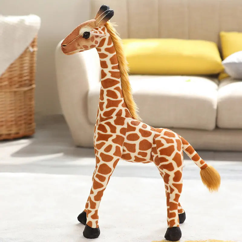 Lifelike Giraffe Plush Stuffed Animal | PP Cotton | 3 Sizes 30–60cm