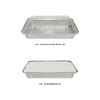 Aluminium Foil Containers 10-Pack – 2200ml, Heavy Duty, Baking & Roasting