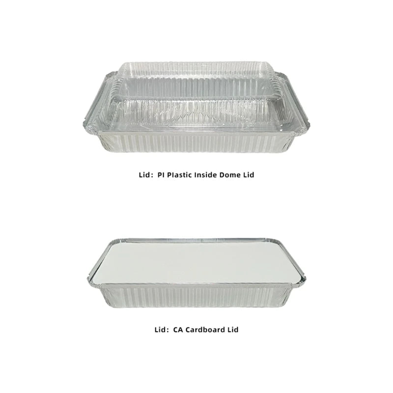 Aluminium Foil Containers 10-Pack – 2200ml, Heavy Duty, Baking & Roasting