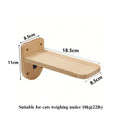 Wall-Mounted Cat Climbing Shelves – Modular Steps, Hammock, Scratching Posts & Shelves