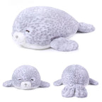 Sea Life Plush Pillow, Seal, Shark or Dolphin, 28cm | BHH Living