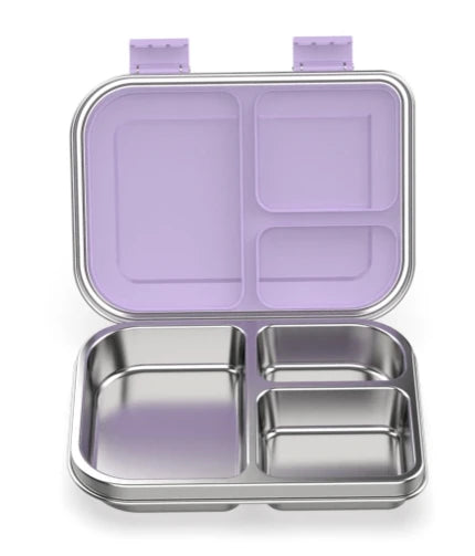 Stainless Steel Bento Lunch Box – 3-Compartment, 1000ml