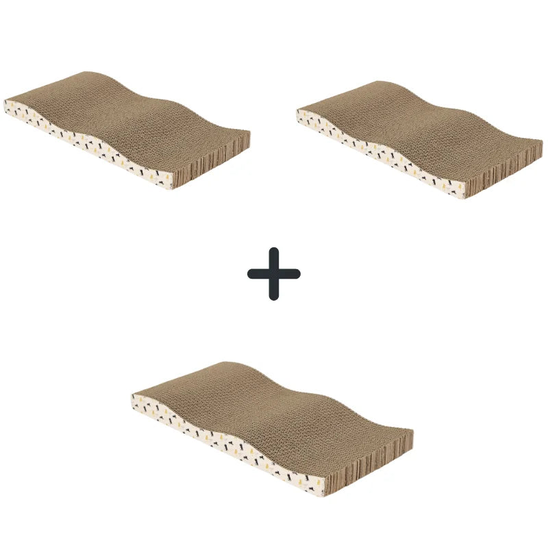 Cardboard Cat Scratching Board – Corrugated, Durable & Sofa-Friendly, Multiple Shapes
