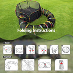 Outdoor Cat Enclosure Tent & Tunnel Set – Portable, Breathable, Indoor & Outdoor