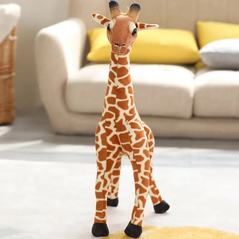 Lifelike Giraffe Plush Stuffed Animal | PP Cotton | 3 Sizes 30–60cm