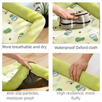 Cooling Pet Bed Mat | Waterproof Anti-Slip Oxford Cloth | Dogs & Cats | 4 Sizes