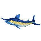 Giant Realistic Blue Marlin & Gray Shark Plush Pillow | Photorealistic Print | Long Sword Bill & Gill Slits | 60cm, 100cm & 140cm