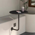 Wall-Mounted Round Floating Side Table | Iron | 6 Colours | Space-Saving