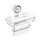 Suction Cup Toilet Paper Holder – No-Drill Wall Mount, PET & ABS, S or L