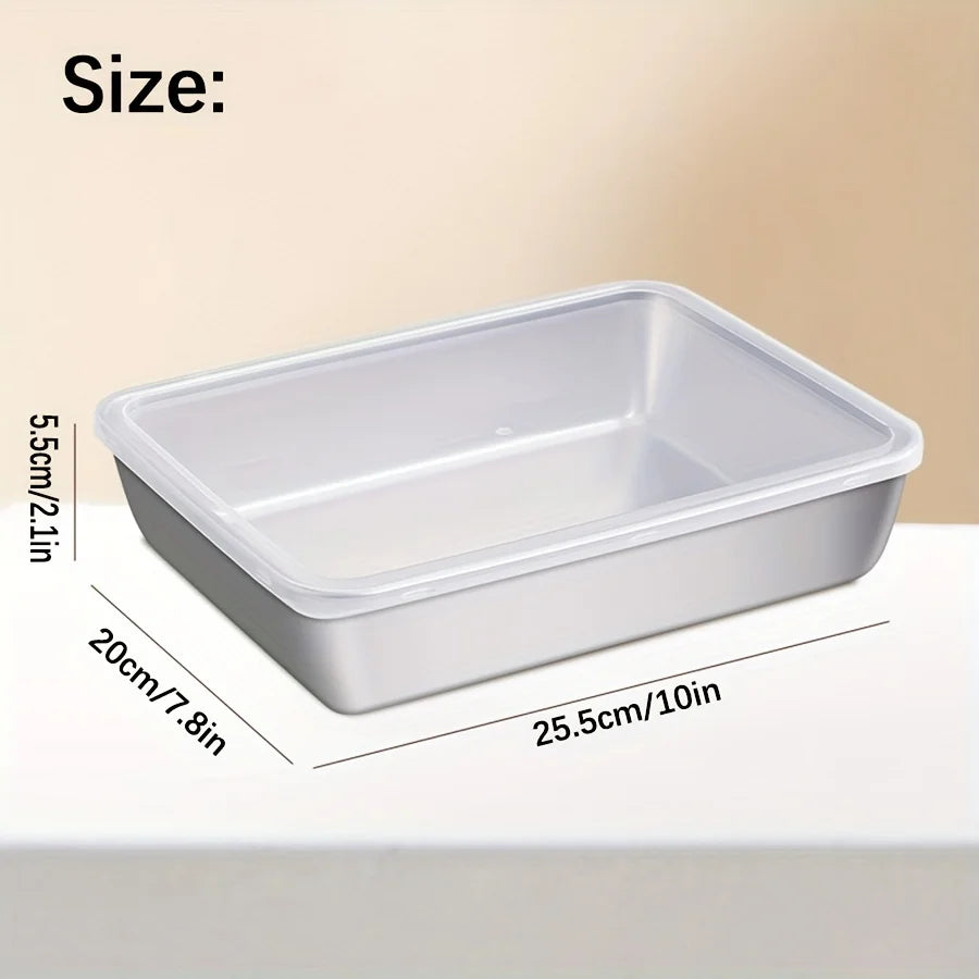 Stainless Steel Food Storage Containers – Airtight, BPA-Free, Reusable Set