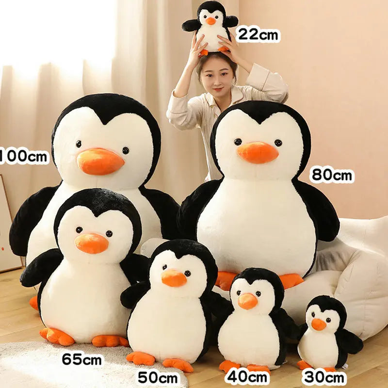 Penguin Plush Toy – Soft, Rounded Stuffed Animal