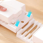 Foldable PP Dish Drying Rack 2-in-1 – Space-Saving Drainer for Dishes, Bowls & Utensils