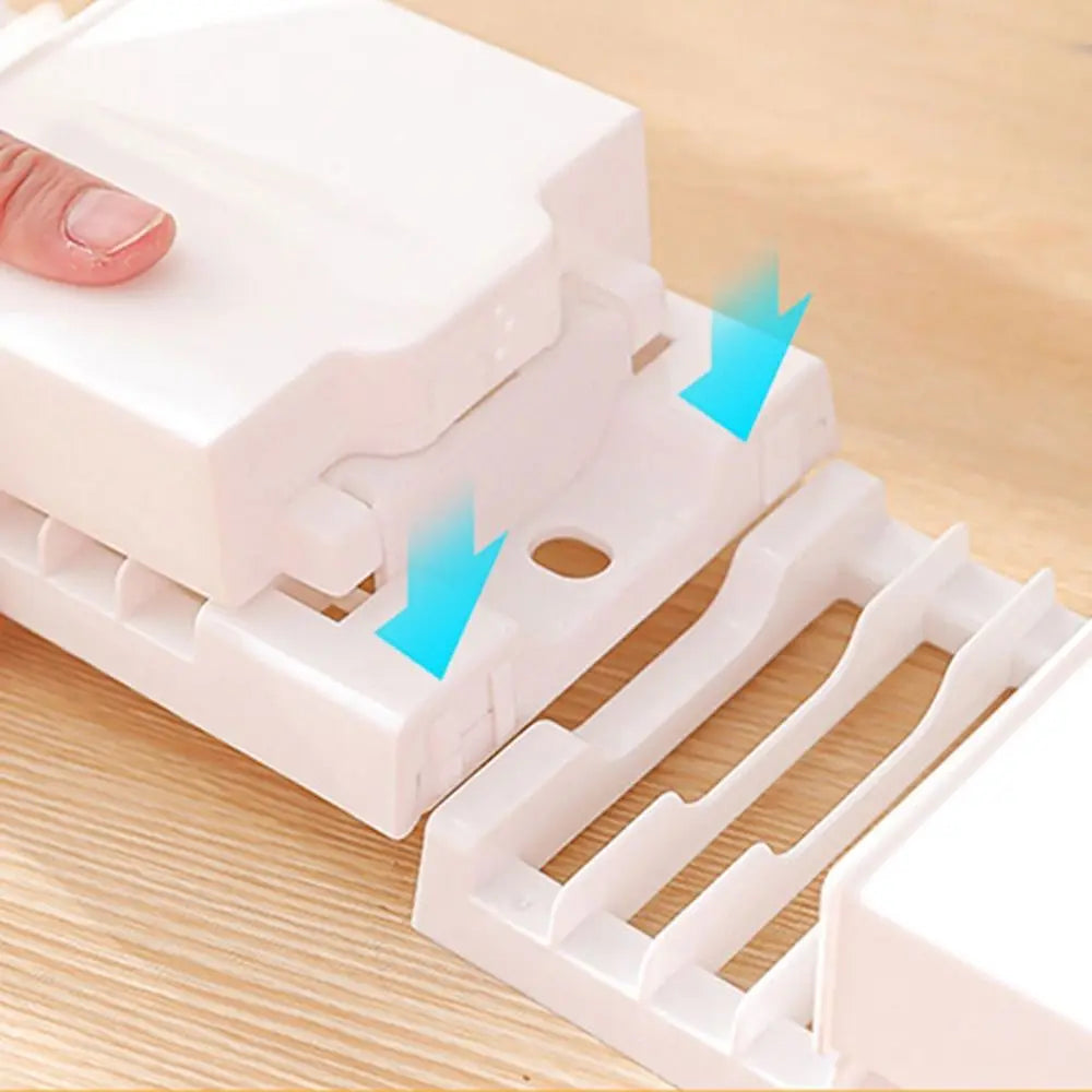 Foldable PP Dish Drying Rack 2-in-1 – Space-Saving Drainer for Dishes, Bowls & Utensils