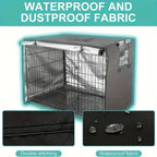 Waterproof Dog Crate Cover with Mesh Window – Dustproof, Indoor & Outdoor, 5 Sizes