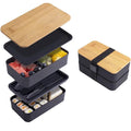 2-Tier Bento Lunch Box Set with Cutlery – Leakproof, Microwave & Dishwasher Safe, BPA-Free