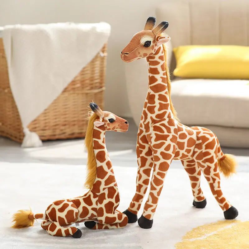 Lifelike Giraffe Plush Stuffed Animal | PP Cotton | 3 Sizes 30–60cm
