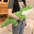 Green Crocodile Plush Toy – Fluffy Stuffed Animal