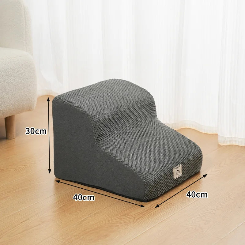 Detachable Washable Pet Stairs – 2, 3 or 4 Tiers, Non-Slip, for Bed & Sofa
