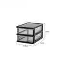 Transparent Drawer Organiser – Desktop Storage Box for Cosmetics, Stationery & Office
